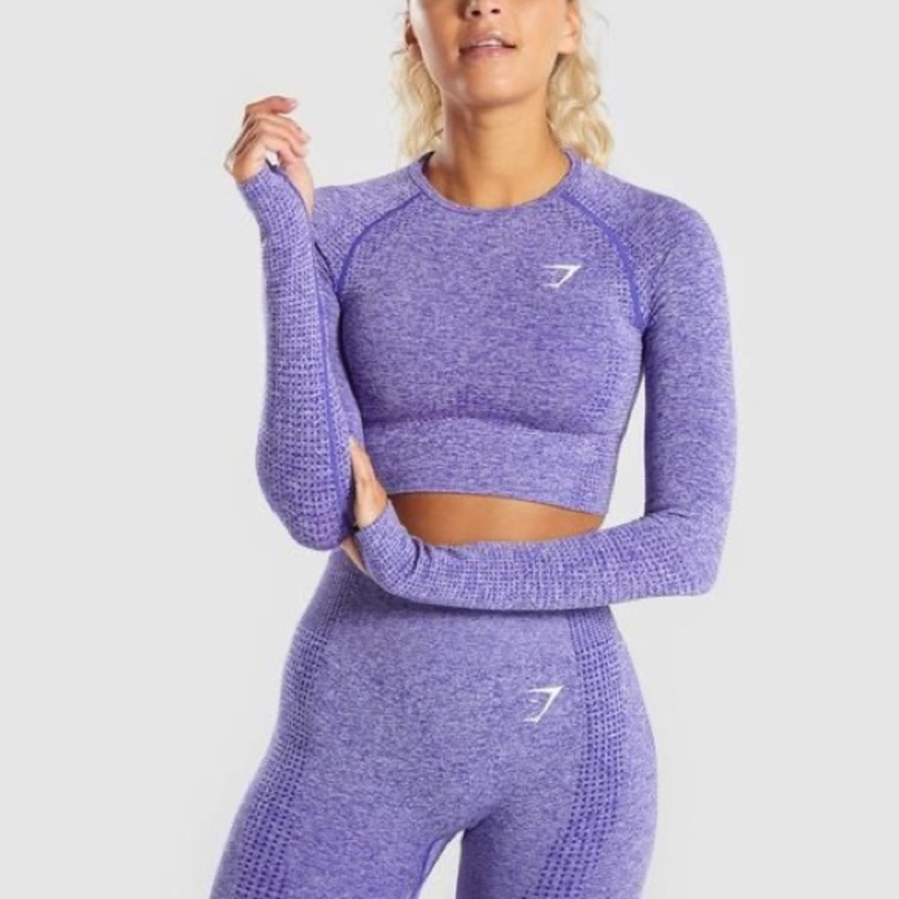 GYMSHARK Vital Seamless Crop Top